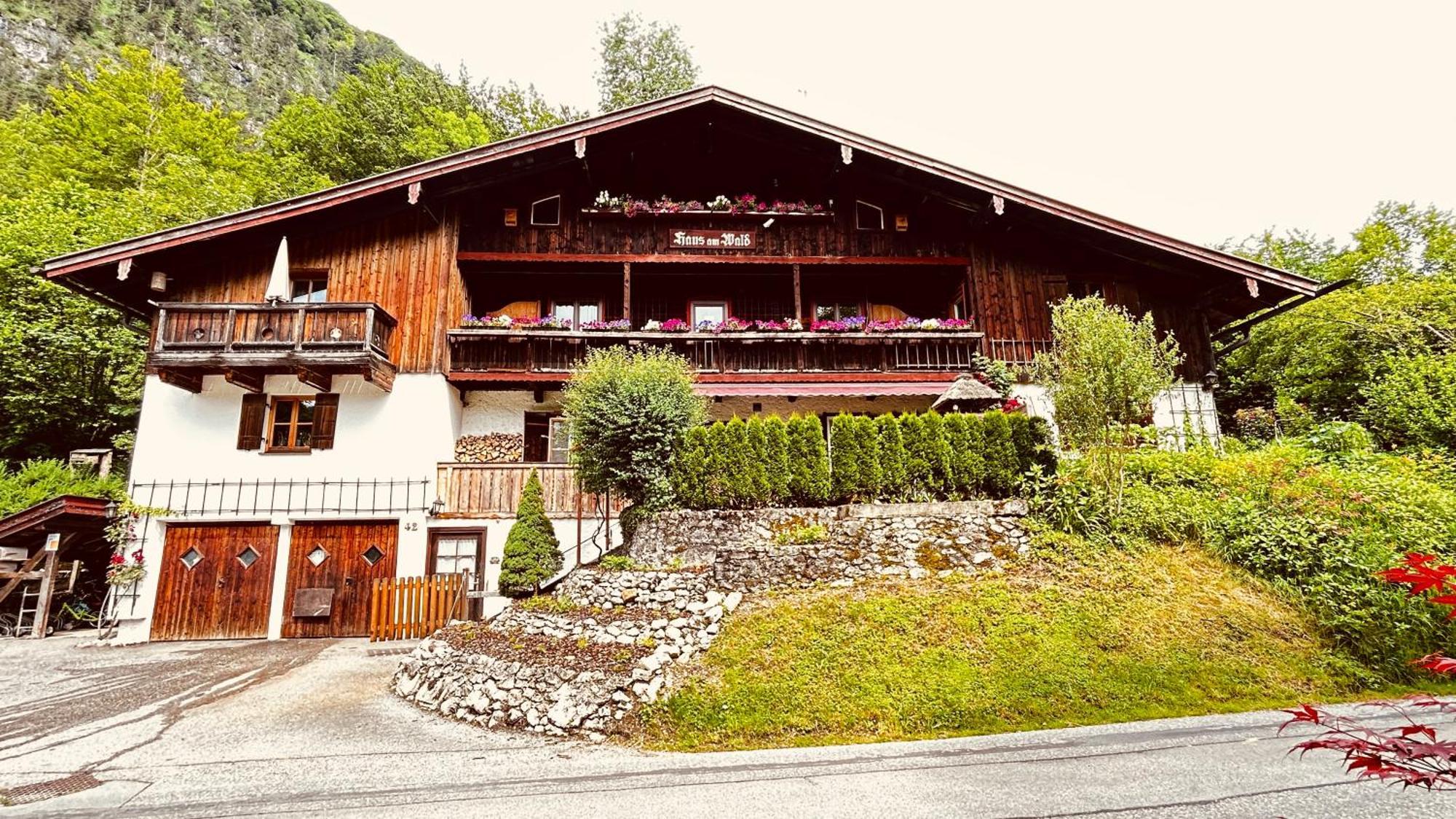 Haus Am Wald -Fewo 2 Marktschellenberg Eksteriør bilde